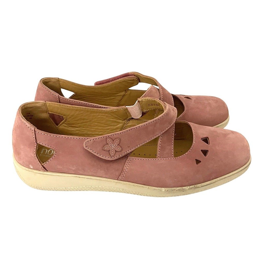 Suede Mary Jane Sneakers Hotter Comfort Concept Dusty Pink Leather US 11 Walking